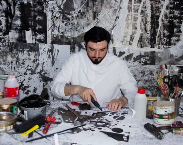 Suhoor Wa Fanoon - Abstraction through Monoprint with Khalid Al Banna